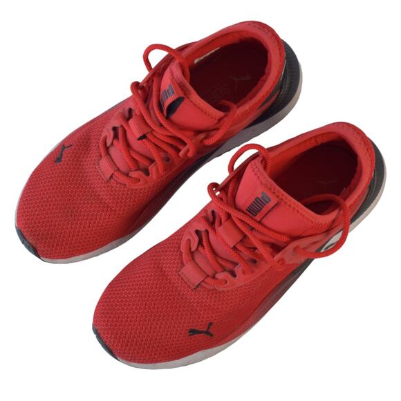 Puma Red SoftFoam Running Sneakers Men’s Size 8.5 - Picture 6 of 7